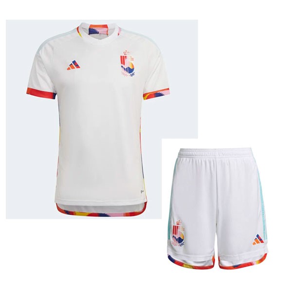 Camiseta Bélgica Replica Segunda Ropa Niño 2022/23